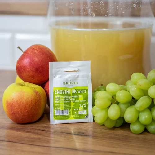 Enovini® OK WHITE - viinihiiva, joka alentaa happamuutta 7 g - 8