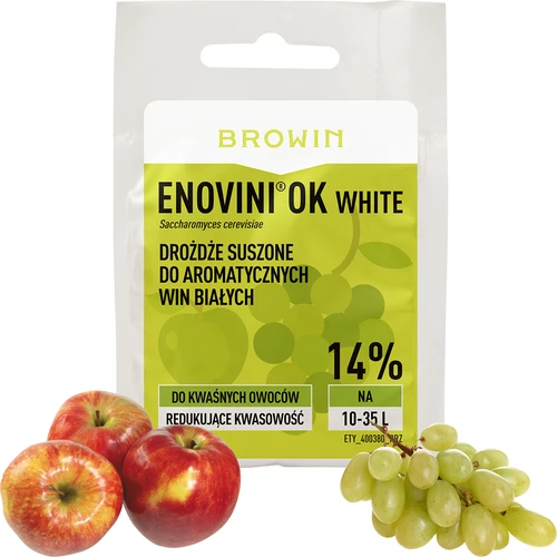 Enovini® OK WHITE - viinihiiva, joka alentaa happamuutta 7 g - 4