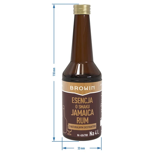 Gold-esanssi Jamaica Rum -maulla 4 L:lle, 40 ml - 7