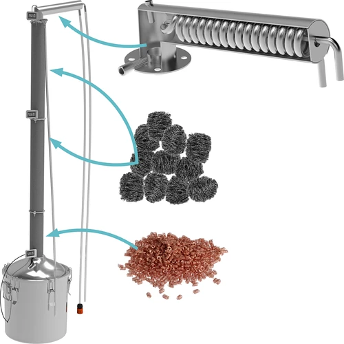 Hawkstill Aabratek 1.0 Sähköinen Tislaaja, 30 L - 3