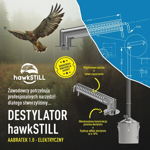 Hawkstill Aabratek 1.0 Sähköinen Tislaaja, 30 L - 18