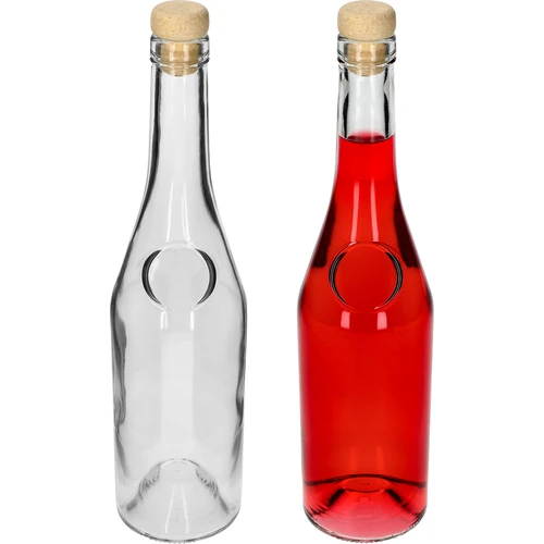Herbowa-pullo 500 ml sienenmuotoisella korkilla, 1 kpl - 3