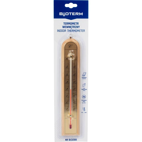 Huonelämpömittari kultaisella asteikolla (-10°C - +60°C) 28cm mix - 4