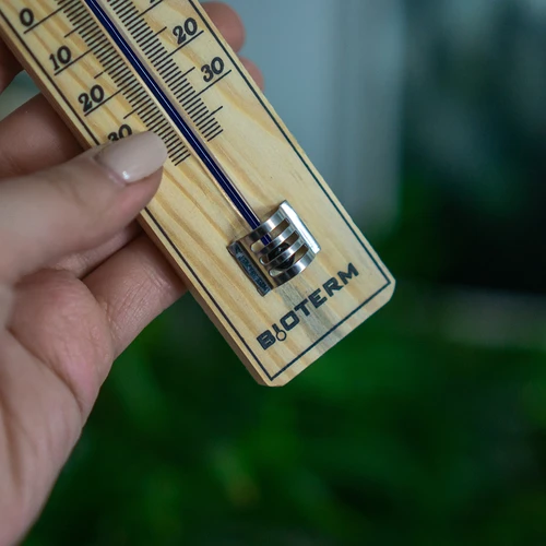 Huonelämpömittari vahvistetulla kapillaarisuojalla (-30°C - +50°C) 20cm - 4