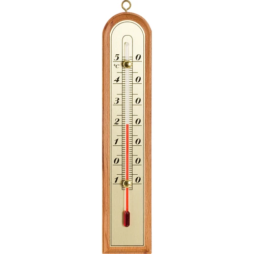 Huonemittari kultaisella asteikolla (-10°C - +50°C) 22cm, sekoitus