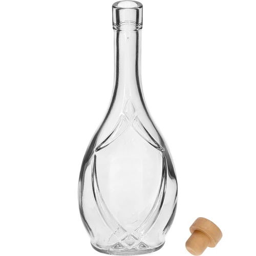 ICONA-koristepullo 500 ml, sienikorkilla, 1 kpl - 2
