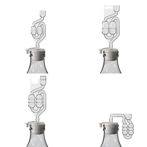 Ilmapallokorkki fi 44/48 mm suljettavalla tulppalla - 4