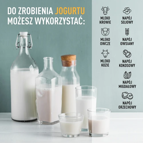 Jogurttikone termostaatilla, 9 purkkia, 1,6 L - 15