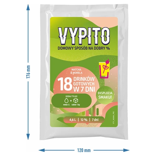 Juhlasetti - Vypito Matcha ja aprikoosi - 5
