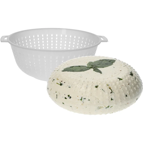 Juustonvalmistusmuotti koryciński-tyyppiselle juustolle Ø 21/11 x 8,5 cm 2 kg:lle - 5