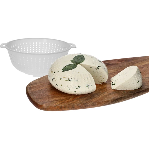 Juustonvalmistusmuotti koryciński-tyyppiselle juustolle Ø 21/11 x 8,5 cm 2 kg:lle - 6