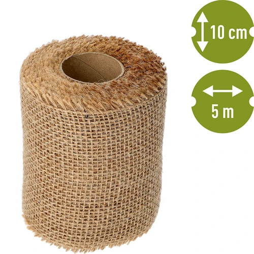 Juuttinauha 10 cm/5 m - 4