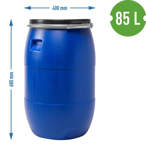 Kaaliastia 85 L, puristusvanteella, sininen, Sterk - 9