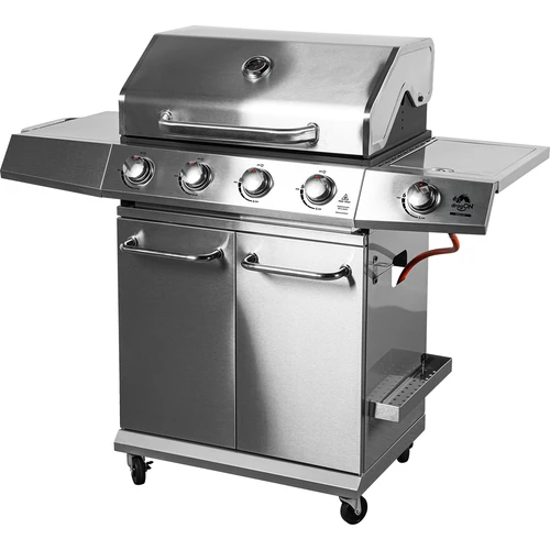 Kaasugrilli dragON BBQ201, 18,8 kW, hopea