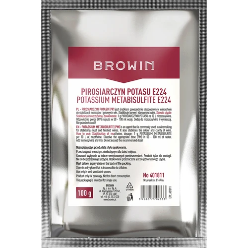 Kaliumdisulfiitti, 100 g