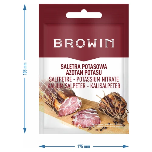 Kaliumsalpeteri lihan pekelöintiin, 20 g - 7