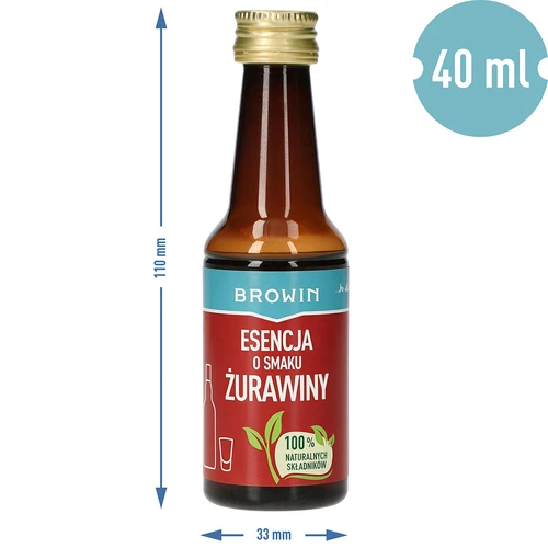 Karpalon makuinen esanssi 4 L:lle – 40 ml - 8
