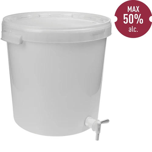 Käymisastia 30 L kannella ja hanalla - 2