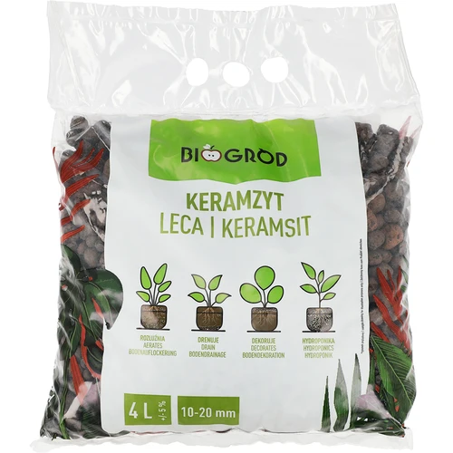 Kevytsora ruukkukasveille, puutarhanhoitoon ja lasimetsiin 10–20 mm, 4L