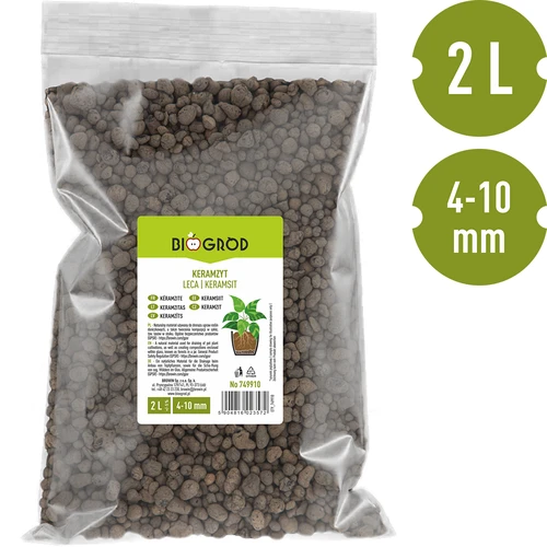 Kevytsora ruukkukasveille, puutarhanhoitoon ja lasimetsiin, 4-10 mm, 2L - 3