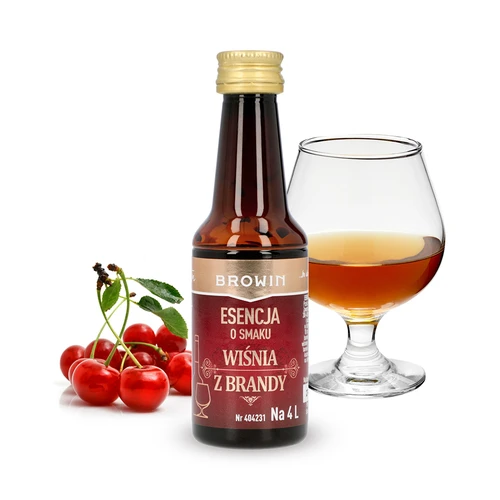 Kirsikka brandyllä -makuesanssi, 40 ml - 4 L:lle - 3