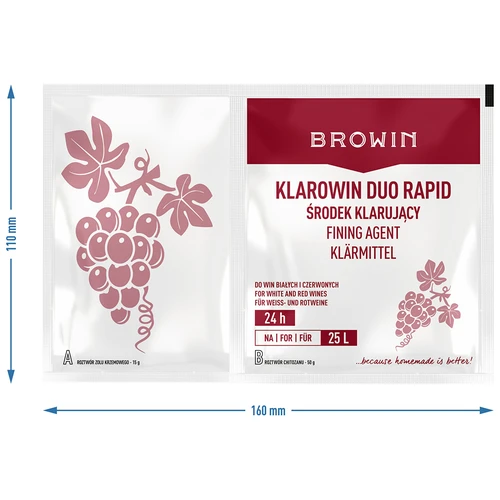 Klarowin Duo Rapid - kitosaani + piidioksidi, 65 g - 6