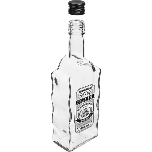 Klasztorna-pullo 500 ml ruuvikorkilla, Bimber-painatus, 1 kpl - 4