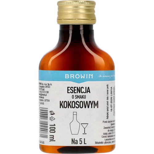 Kookoksen makuinen esanssi, 5 L - 100 ml