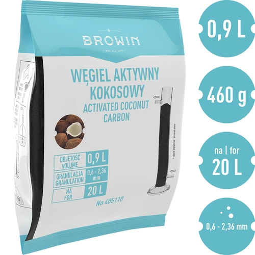 Kookosaktiivihiili 0,46 kg - 2