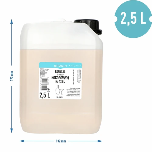 Kookosmakuesanssi, 2,5L, 125L valmista juomaa varten - 3