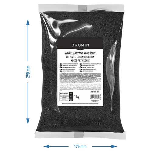 Kookospähkinäaktiivihiili 1 kg - 6
