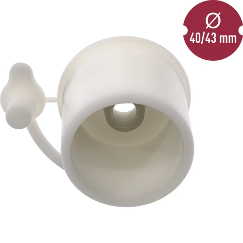 Korkki ilmapalloon fi 40/43 mm sulkimella - 3