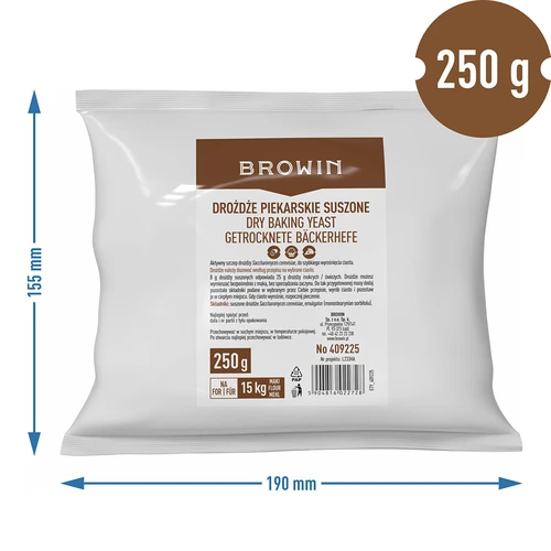 Kuivattu leivinhiiva, 250g - 4