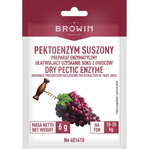 Kuivattu pektienzymi