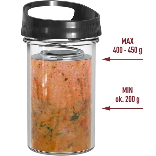 Lasinen kinkku- ja leikkelemuotti 450 g - 6