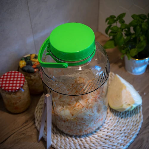 Lasipurkki 8 L, pihdeillä - 7