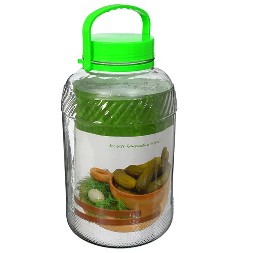 Lasipurkki 8 L, pihdeillä - 3