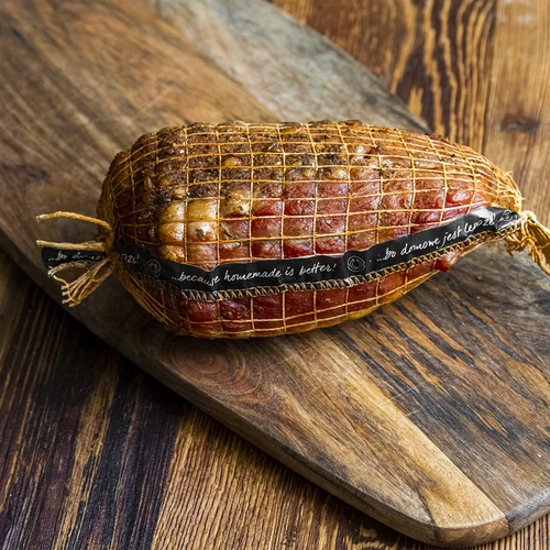 Lihaverkko etiketillä, mitat 15 cm x 4 m, lämmönkestävyys 125°C - 4