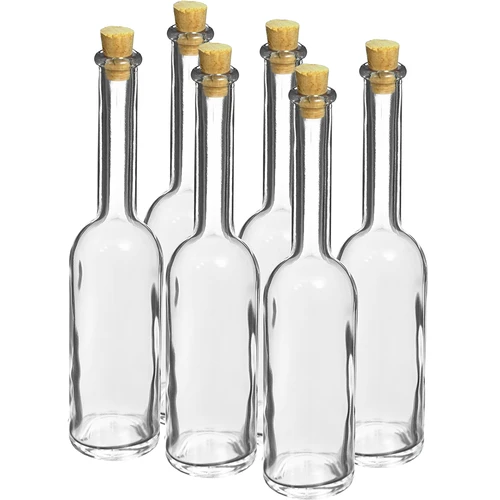 Likööripullo 100 ml 6 kpl + 6 korkkia