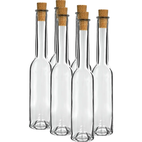 Likööripullo 200 ml 6 kpl + 6 korkkia 23/18