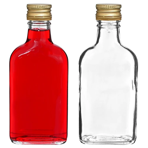 Likööripullo taskumatti kierrekorkilla 200 ml 10 kpl - 5