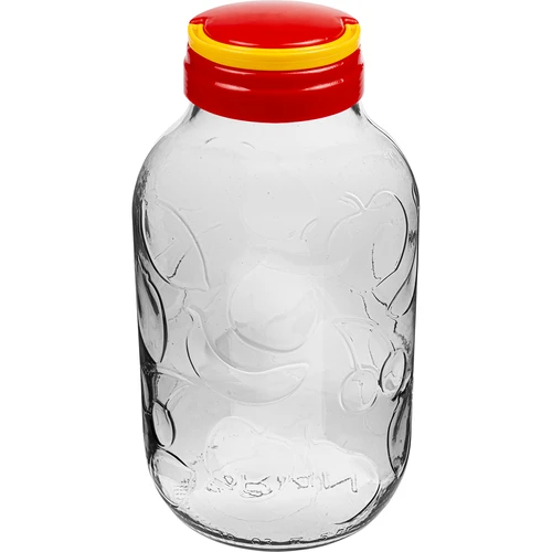 Likööripurkki 5L ja kansi kahvalla - 2