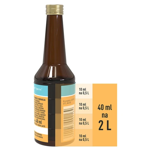 Mango & passionhedelmän makuinen esanssi 2 L:lle - 40 ml - 4