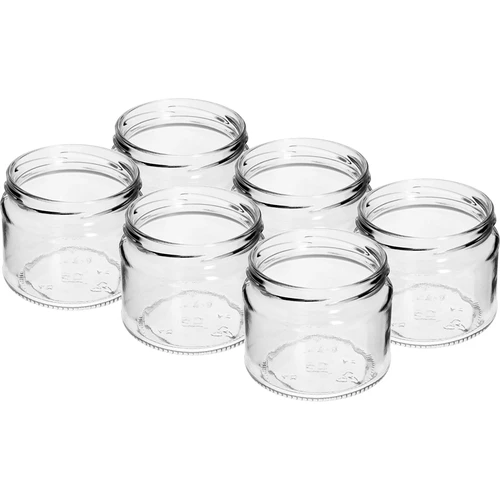 Matala purkki 330ml - mustalla kannella fi 82/6, 6kpl. - 4