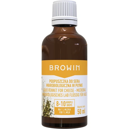 Mikrobiologinen juoksute juustolle nestemäisessä muodossa 50 ml