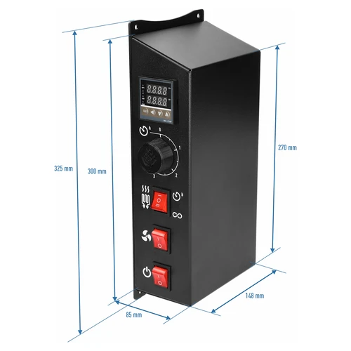 Moduulisarja digitaalisella termostaatilla - dragON 2,7 kW, puutarhasavustimille - 10