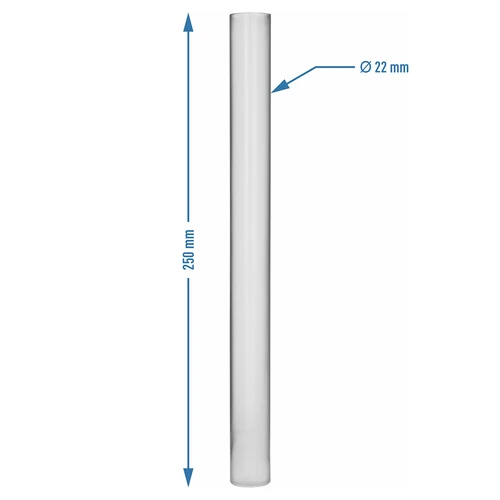 Muovinen mittalasi nesteiden mittaamiseen, 25 cm - 3