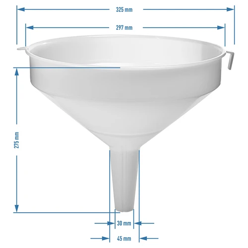 Muovisuppilo fi 30cm - 3