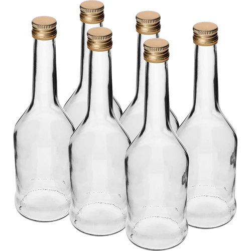 Napoleon-pullo 500 ml kierrekorkilla fi28, 6 kpl