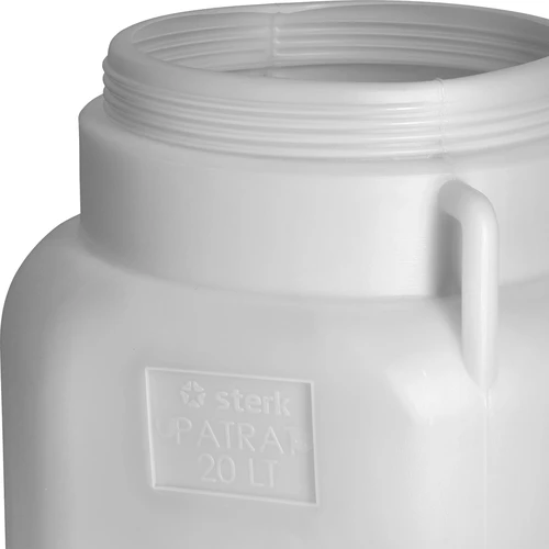 Neliöastia 20 L, valkoinen, kahvoilla, Sterk - 8